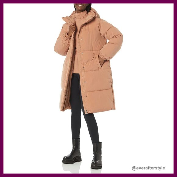 Jackets & Blazers - Oversized Long Puffer Jacket Quilted Lightweight Winter Coat Chic Minimal